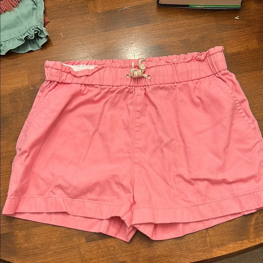 Crewcuts Pink Casual Elastic Waist Shorts